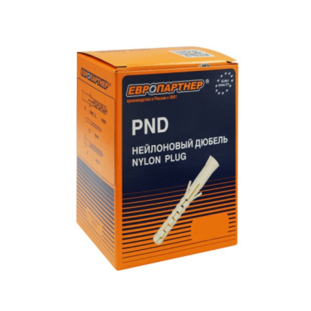 Дюбель нейлоновый Евро PND-L 6*50 мм 50шт