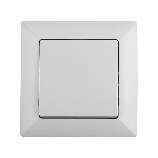 Выключатель Intro Solo 4-101-01 Б0053540 белый