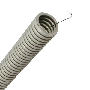 Труба гофрированная Юпитер JP3110-05 ПВХ 25 мм с зондом легкая