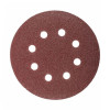 Шлифлист Gepard GP5001-60 125 мм круг Р60 для дерева 8 отверстий 5 шт