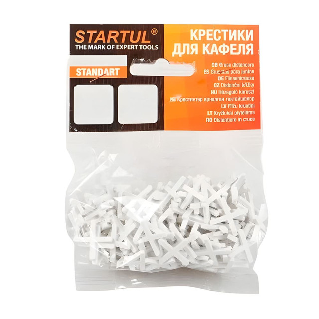 Крестики для кафеля Startul Standart ST4302-20 2 мм 200 шт