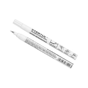 Маркер Startul Profi промышленный перманентный на основе жидкой краски белый