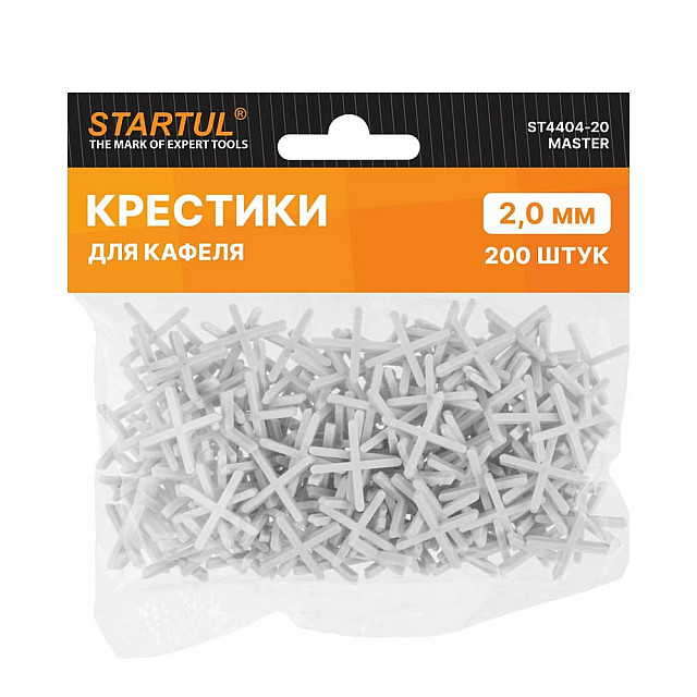 Крестики для кафеля Startul Master ST4404-20 2.0 мм 200 шт