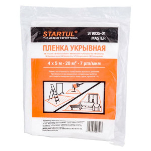 Пленка укрывная Startul Master ST9035-01 7 мкм 4*5 м