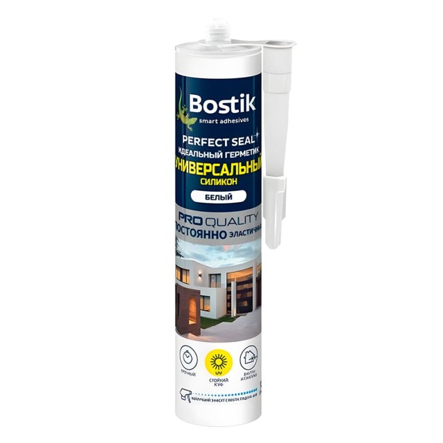 Герметик силиконовый Bostik Perfect Seal универсальный белый 280 мл