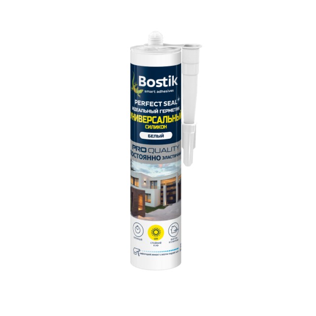 Герметик силиконовый Bostik Perfect Seal универсальный белый 280 мл