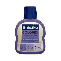Универсальный пигментный концентрат Sniezka Colorex 53 фиолетовый 100 мл