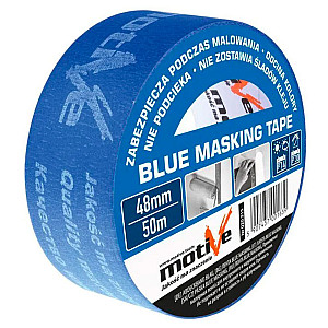 Лента малярная MotiVe Проф 48 мм*50 м голубая