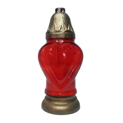 Лампада ритуальная Bolsius Z-165 LA стеклянная залиты