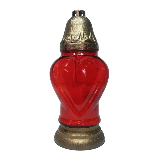 Лампада ритуальная Bolsius Z-165 LA стеклянная залиты