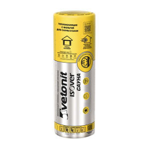 Мат теплоизоляционный Vetonit Sauna 50*1200*12500/Y/C 15 м.кв