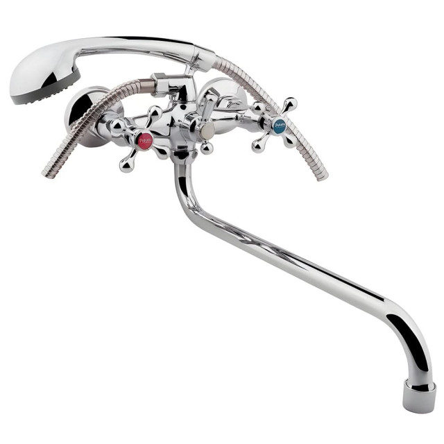 Смеситель для ванны Potato P2265 1/2 крест №11