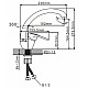 Смеситель для кухни Эверест В59-0256 черный