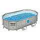 Бассейн каркасный Bestway 56714 Power Steel Камень 427*250*100 см