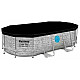 Бассейн каркасный Bestway 56714 Power Steel Камень 427*250*100 см