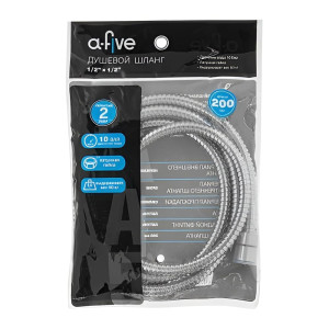 Шланг душевой AV Engineering A5-022 SUS/EPDM  a-five 1/2