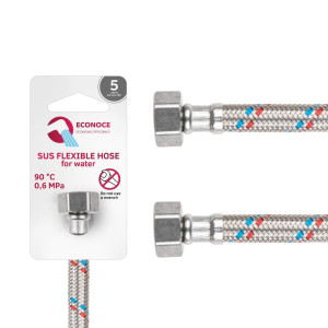 Подводка гибкая Econoce ECO20050 SUS гайка 1/2