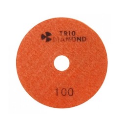 Алмазный гибкий шлифкруг Черепашка Trio-Diamond 100 №100 мокрая шлифовка