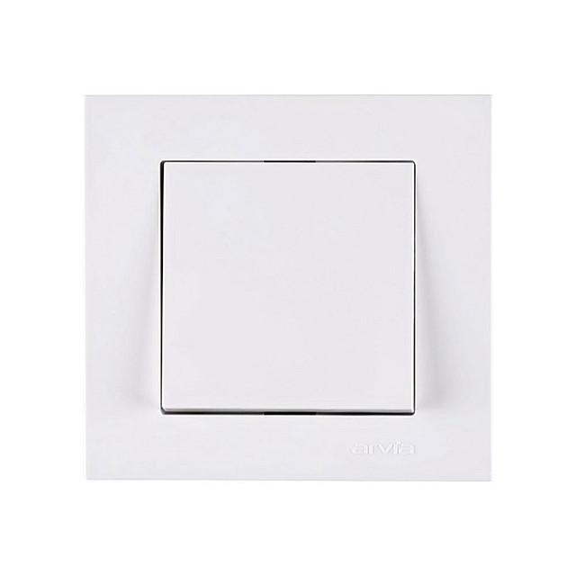 Выключатель Arvia Electric 50 01 1000 200 1 клавиша белый