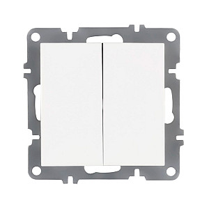 Выключатель Arvia Electric Karen 50 01 1000 202 2 клавиши белый