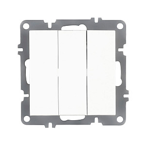 Выключатель Arvia Electric Karen 50 01 1000 254 3 клавиши белый