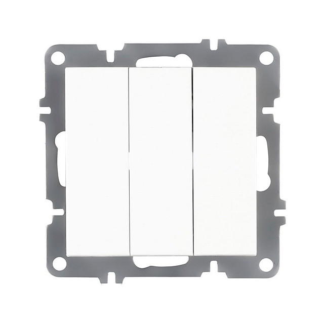 Выключатель Arvia Electric Karen 50 01 1000 254 3 клавиши белый