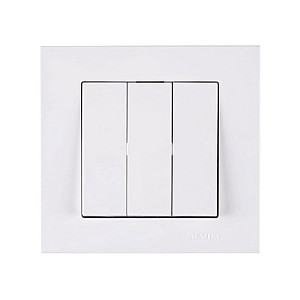 Выключатель Arvia Electric Karen 50 01 1000 254 3 клавиши белый