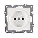 Розетка Arvia Electric Karen 50 01 1000 215 без заземления белая