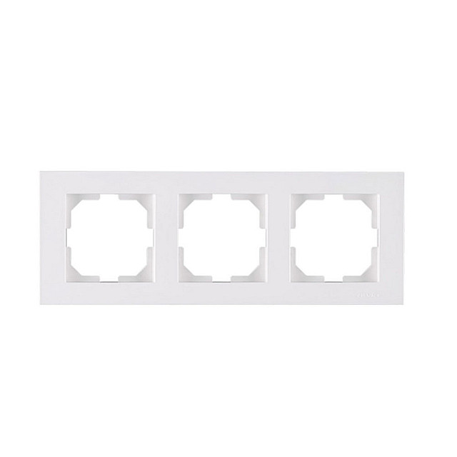 Рамка Arvia Electric Karen 20 01 1000 023 3 поста белая