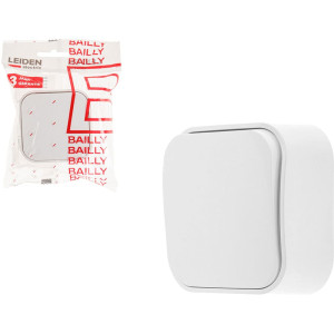 Выключатель Leiden Electric Bailly 806001 1 клавиша белый