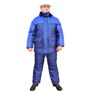 Костюм утепленный ГК Артекс Балтика размер 52-54 рост 182-188 синий+василек