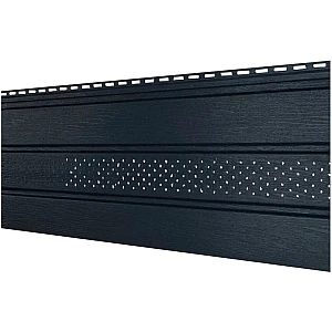 Софит Ю-Пласт Classic 433С перфорированный частично графит