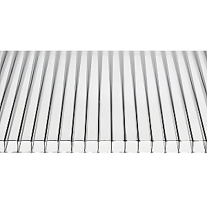 Поликарбонат сотовый Master 4.0*2100*6000 мм прозрачный плотность 0.51 кг/м.кв