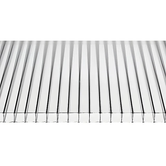 Поликарбонат сотовый Master 4.0*2100*6000 мм прозрачный плотность 0.51 кг/м.кв