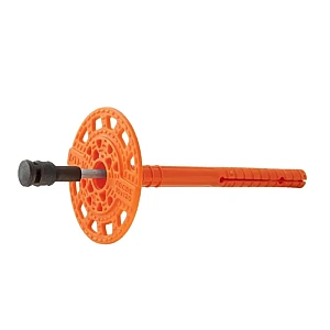 Дюбель тарельчатый ЕКТ 10*180 мм со стальным гвоздем с термоголовкой DTI-10