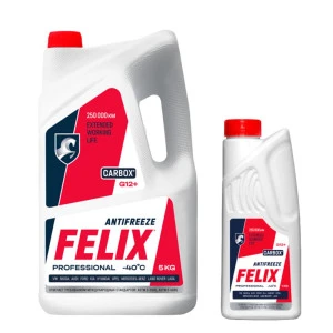 Антифриз Felix Carbox G12+ красный 5 кг+1 кг