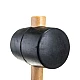 Киянка резиновая Sparta 111605 черная резина 910 г Киянка резиновая Sparta 111605 черная резина 910 г