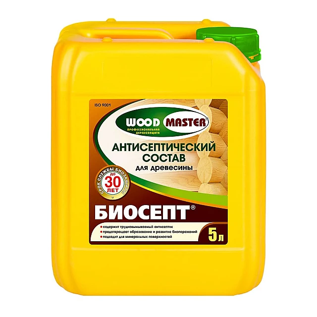 Антисептик Woodmaster Биосепт 5 л Антисептик Woodmaster Биосепт 5 л