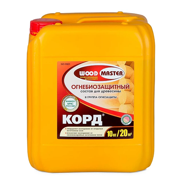 Состав огнебиозащитный Woodmaster Корд 10 кг