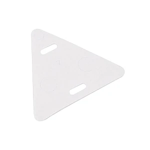 Бирка кабельная Rexant У-136 07-6236 треугольник белая