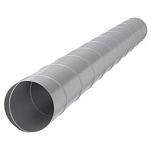 Воздуховод круглый Era 100*0.5 мм 2 м сталь