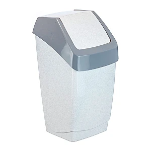 Контейнер для мусора Idea Хапс М 2471 мраморный 15 л