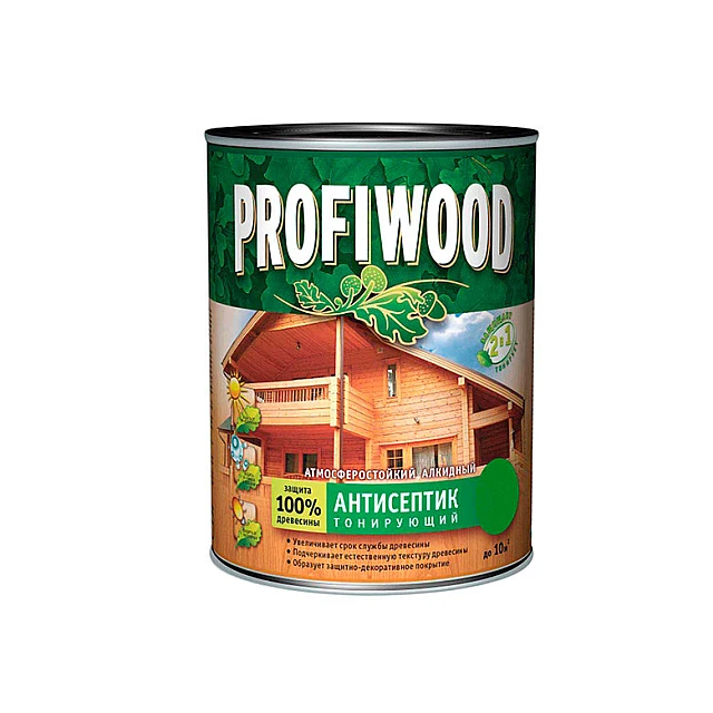 Антисептик Profiwood лаковый тонирующий сосна 0.75 л