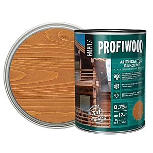 Антисептик Profiwood лаковый тонирующий бук 0.75 л