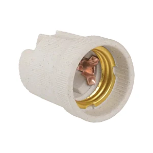 Патрон электрический IEK ЕРС10-04-01-К01 Е27 Пкр27-04-К43 подвесной керамический