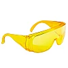 Очки защитные Сибртех 89157 открытого типа желтые ударопрочный поликорбонат