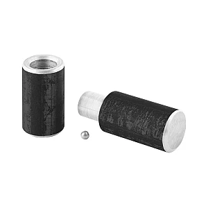 Петля гаражная Сибртех 920023 с шаром 16*100 мм 4 шт