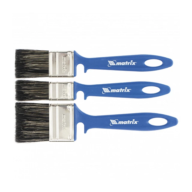 Набор кистей Color Line Matrix Водные краски 25 мм 35 мм 50 мм