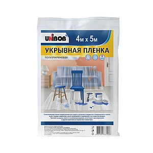 Пленка укрывная Unibob 12 мкм 4*5 м