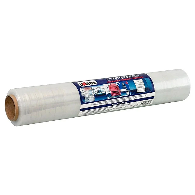 Стретч-пленка Unibob 17 мкм 450 мм 140 м прозрачная